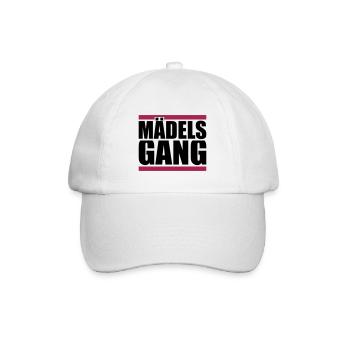 Mädels Gang - Baseballkappe - Weiß/Weiß - Vorne
