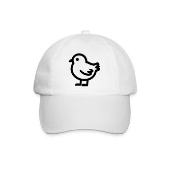 Küken - Baseballkappe - Weiß/Weiß - Vorne