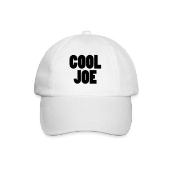 cool joe - Baseballkappe - Weiß/Weiß - Vorne