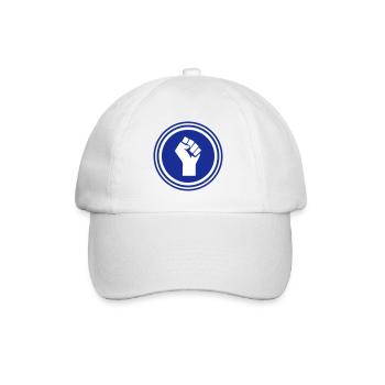 Hand Faust - Baseballkappe - Weiß/Weiß - Vorne