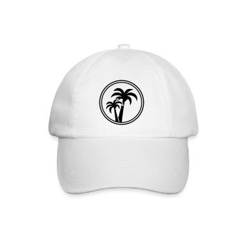 symbole de la paume - Casquette classique - blanc/blanc - Devant