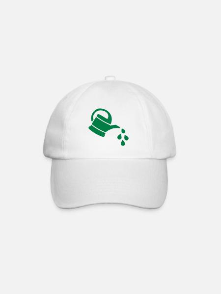 Gießkanne - Baseballkappe - Weiß/Weiß