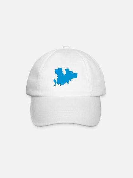 Mykonos - Baseballkappe - Weiß/Weiß