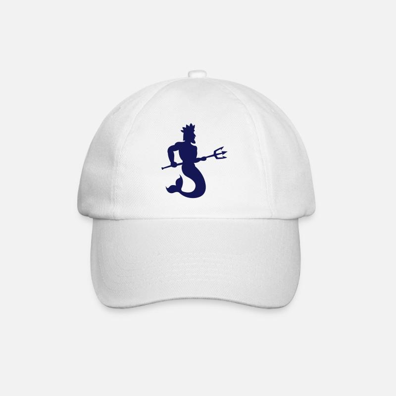 Neptune - Casquette classique - blanc/blanc