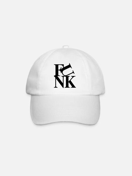 Funk music - Baseball Cap - white/white
