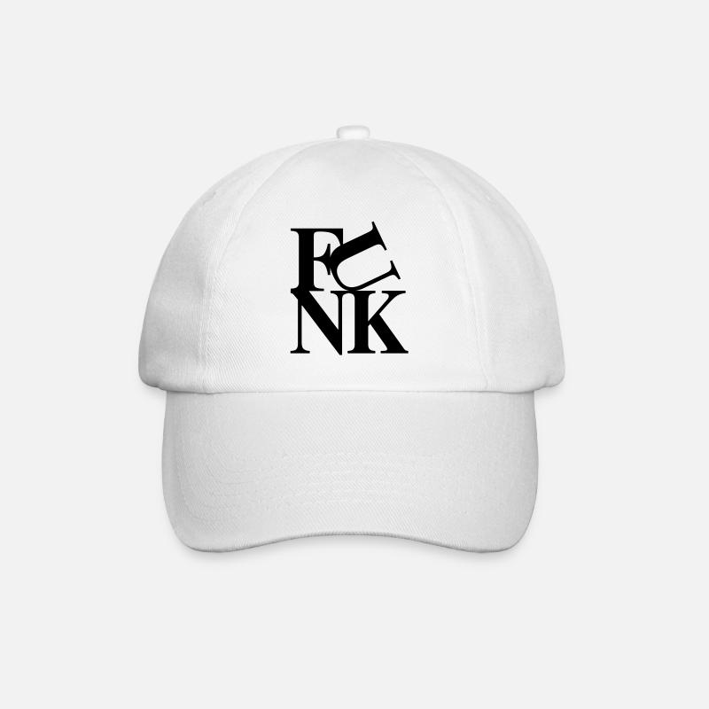 Funk music - Casquette classique - blanc/blanc