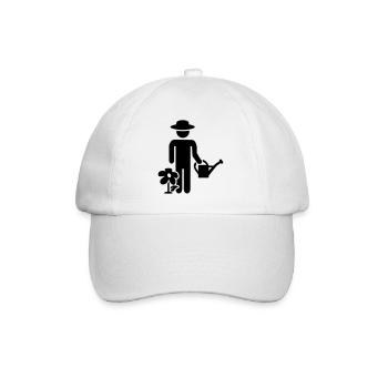 Gärtner - Baseballkappe - Weiß/Weiß - Vorne