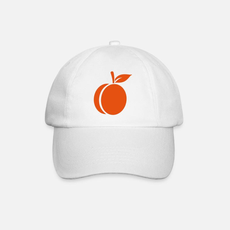 Abricot - Casquette classique - blanc/blanc