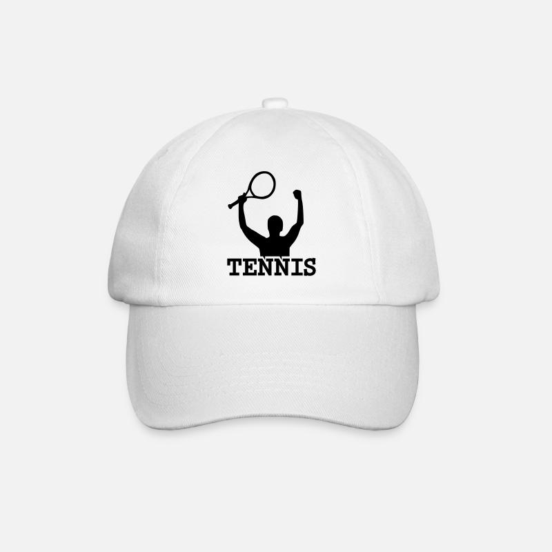 Tennis - Baseballkappe - Weiß/Weiß