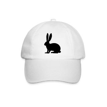 Rabbit - Baseball Cap - white/white - Front