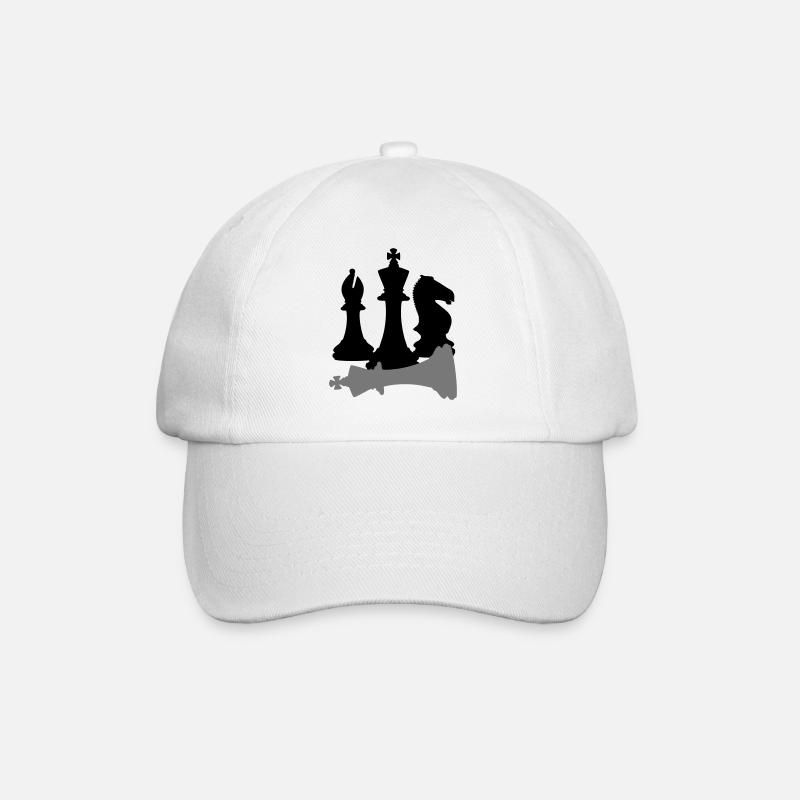Chess, Checkmate - Casquette classique - blanc/blanc