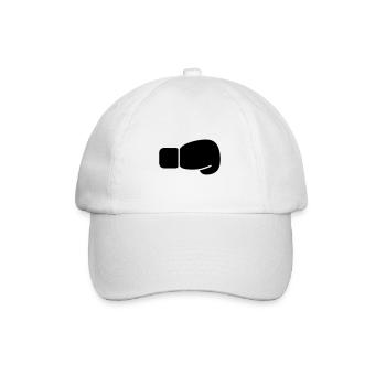 gant de boxe - Casquette classique - blanc/blanc - Devant