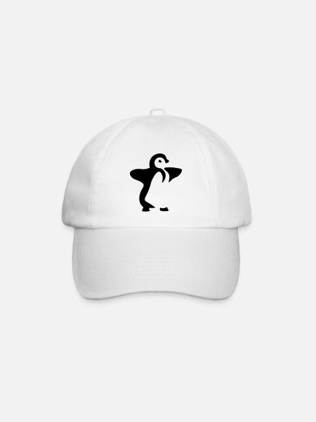 Bébé pingouin - bébé pingouin - Casquette classique - blanc/blanc