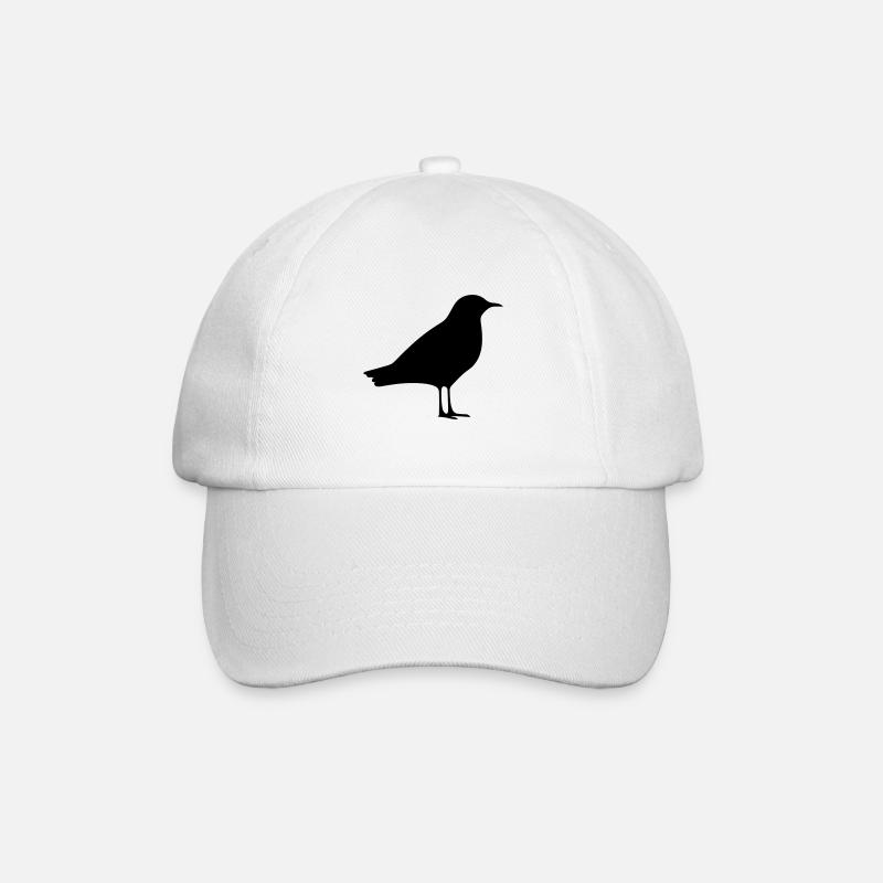 Mouette - Casquette classique - blanc/blanc