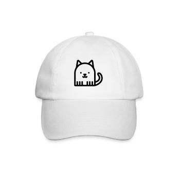 chaton - Casquette classique - blanc/blanc - Devant