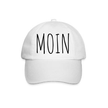 MOIN TYPO - Baseballkappe - Weiß/Weiß - Vorne