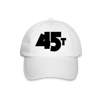 45t - Casquette classique - blanc/blanc - Devant