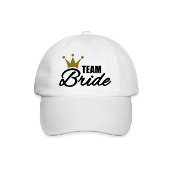 Team Bride - Casquette classique - blanc/blanc - Devant