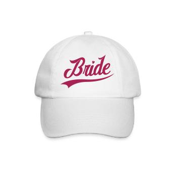 bride - Baseball Cap - white/white - Front