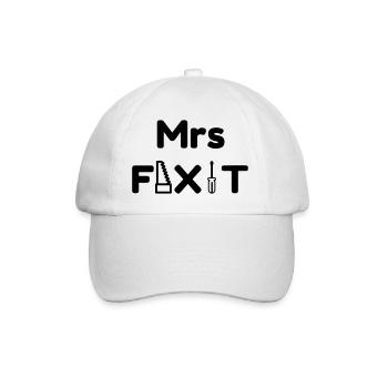 DIY - Do it yourself - Bricoalge - Handyman - Dad - Baseball Cap - white/white - Front