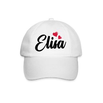 TEST ELISA - Casquette classique - blanc/blanc - Devant