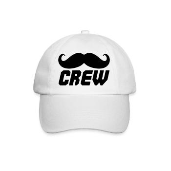 Bart Crew - Casquette classique - blanc/blanc - Devant