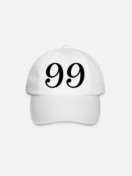 99 - Casquette classique - blanc/blanc