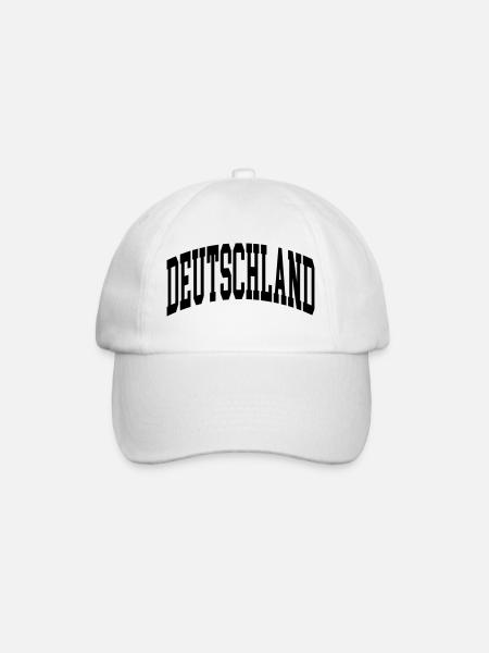 Allemagne - Casquette classique - blanc/blanc