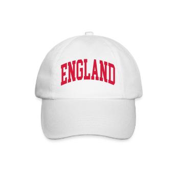Angleterre - Casquette classique - blanc/blanc - Devant