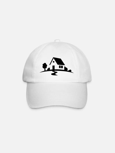 maison - Casquette classique - blanc/blanc