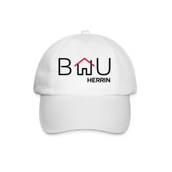 Bauherrin - Baseballkappe - Weiß/Weiß - Vorne