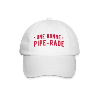 Piperade humour feria - Casquette classique - blanc/blanc - Devant