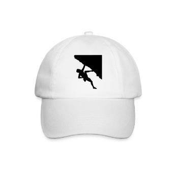 Kletterer, Klettern - Baseballkappe - Weiß/Weiß - Vorne