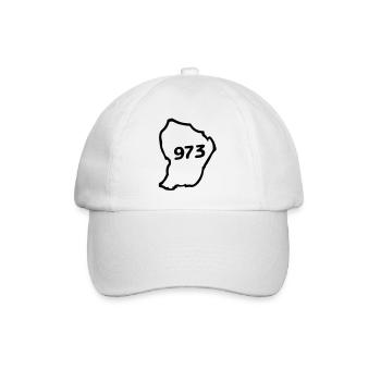 Guyana - Baseball Cap - white/white - Front