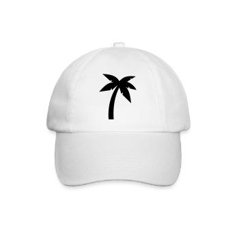 Palme - Casquette classique - blanc/blanc - Devant