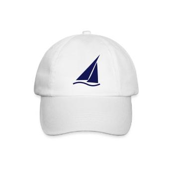 Regatta (kleines Symbol) - Baseballkappe - Weiß/Weiß - Vorne