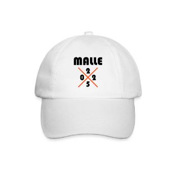 Malle 2025 - Baseball Cap - white/white - Front
