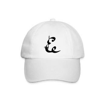 E - Casquette classique - blanc/blanc - Devant
