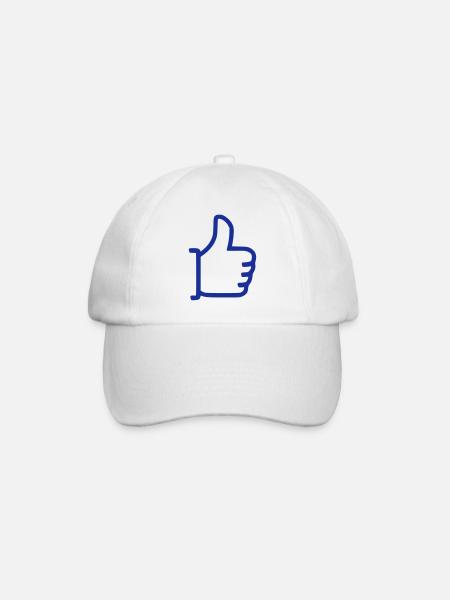 Comme - pouces vers le haut - Casquette classique - blanc/blanc