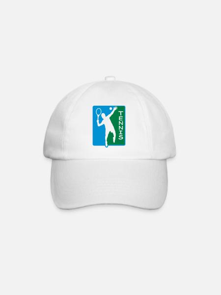 Tennis - Baseballkappe - Weiß/Weiß