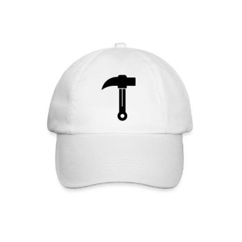 hache - Casquette classique - blanc/blanc - Devant