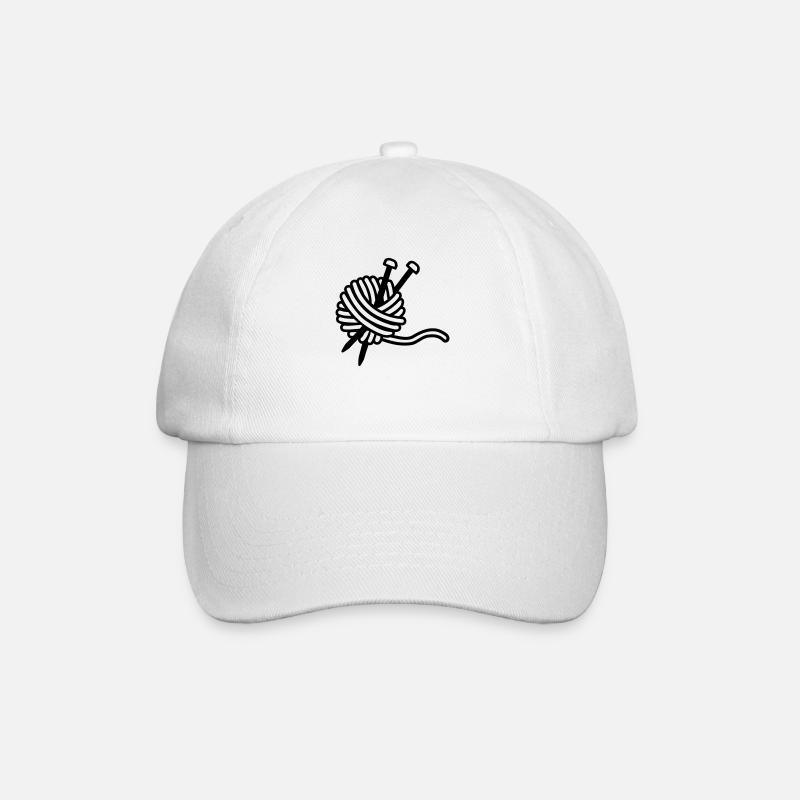 Tricoter - Casquette classique - blanc/blanc