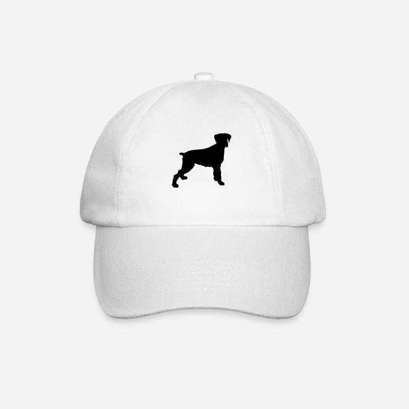 süsser hund - Baseballkappe - Weiß/Weiß