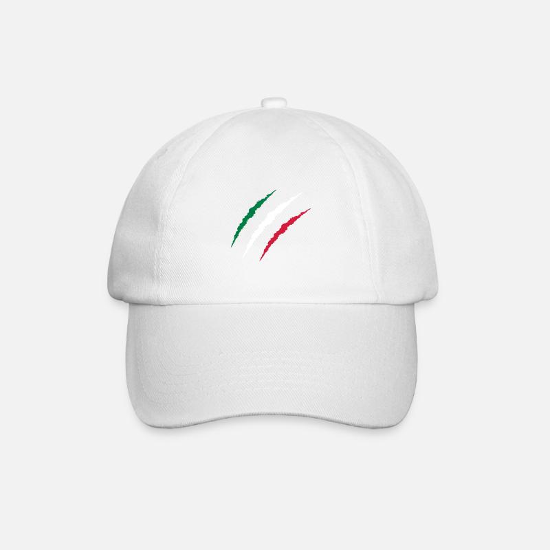 scars italia - Baseballkappe - Weiß/Weiß