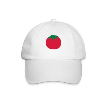 Tomate - Baseballkappe - Weiß/Weiß - Vorne