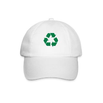 Recycle - Baseball Cap - white/white - Front