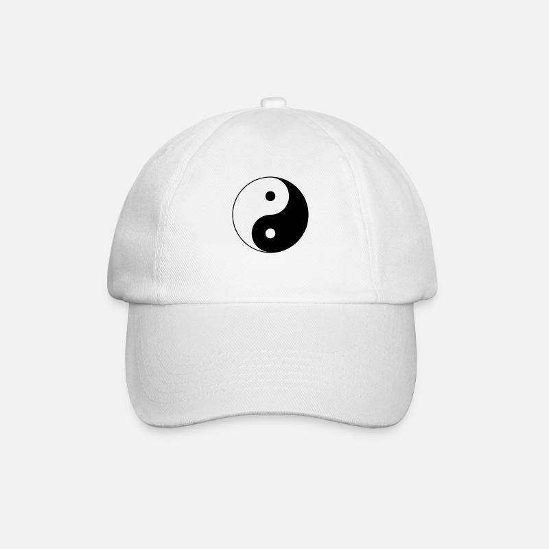 Yin Yang Symbol (Vector) - Casquette classique - blanc/blanc
