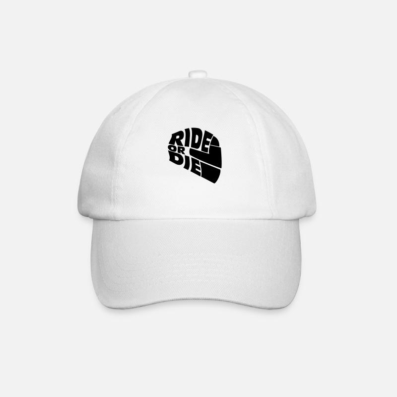Casque de loyauté : Ride or Die - Casquette classique - blanc/blanc