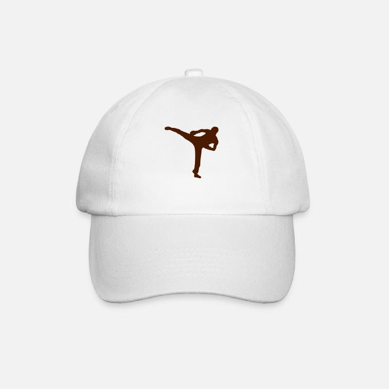 boxe francaise savate - Casquette classique - blanc/blanc