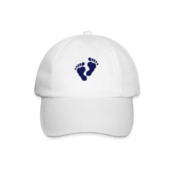 pieds - Casquette classique - blanc/blanc - Devant